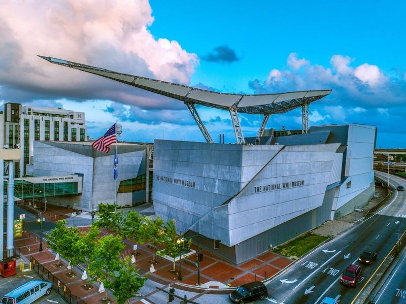 The National WWII Museum campus in New Orleans